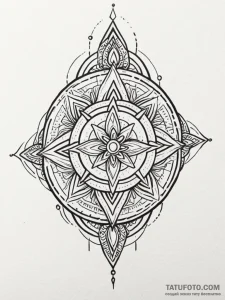 Blackened crown of broken bones, tattoo flash... - эскиз тату (№1751832328_0, 06.07.2025 20:05) — Tatufoto.com
