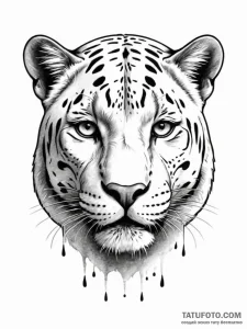 Panther - эскиз тату (№1751835409_0, 06.07.2025 20:56) — Tatufoto.com