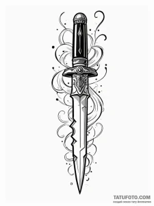 Switchblade knife, closed or open, artistic t... - эскиз тату (№1751835831_0, 06.07.2025 21:03) — Tatufoto.com