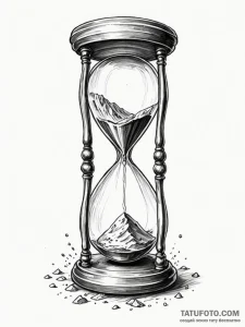 Hourglass (is in the original list, but can b... - эскиз тату (№1751837642_0, 06.07.2025 21:34) — Tatufoto.com