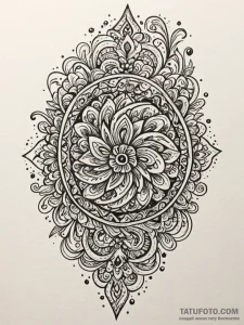 Oath scroll sealed with wax, ink illustration... - эскиз тату (№1751840548_0, 06.07.2025 22:22) — Tatufoto.com