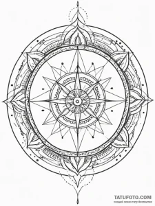 Sniper scope's crosshairs centered on a polit... - эскиз тату (№1751849354_0, 07.07.2025 00:49) — Tatufoto.com