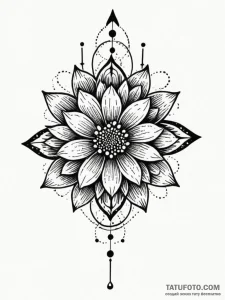Vault relic beneath spectral bloom, artistic... - эскиз тату (№1751851621_0, 07.07.2025 01:27) — Tatufoto.com