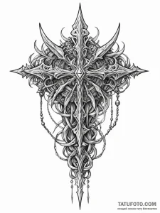 Warblade crowned with runes, tattoo sketch de... - эскиз тату (№1751851957_0, 07.07.2025 01:32) — Tatufoto.com