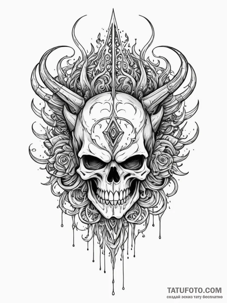 Tide helm beneath spectral rift, concept art... - эскиз тату (№1751855075_0, 07.07.2025 02:24) — Tatufoto.com