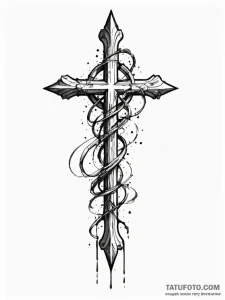 Cartridge, ink illustration for tattoo, moder... - эскиз тату (№1751861011_0, 07.07.2025 04:03) — Tatufoto.com