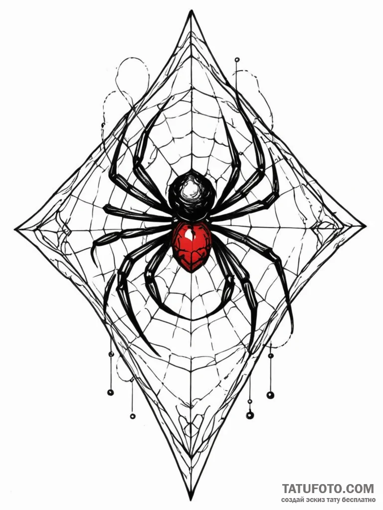Spider relic beneath celestial rift, concept… — эскиз тату (№1751862551_0, 07.07.2025 04:29) — Tatufoto.com