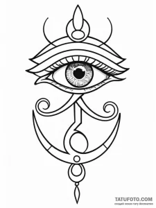 Eye of ra - эскиз тату (№1751865110_0, 07.07.2025 05:11) — Tatufoto.com