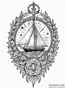 Hero, tattoo flash sheet design, vibrant colo... - эскиз тату (№1751869667_0, 07.07.2025 06:27) — Tatufoto.com