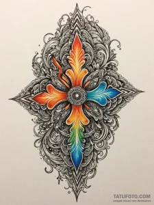 A powerful burning furnace, intense,, tattoo... - эскиз тату (№1751874508_0, 07.07.2025 07:48) — Tatufoto.com