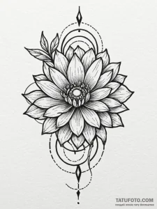 Rift banner beneath celestial bloom, tattoo f... - эскиз тату (№1751875103_0, 07.07.2025 07:58) — Tatufoto.com