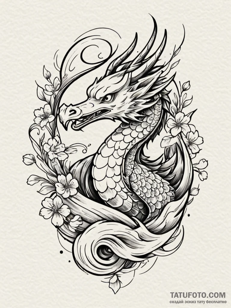 Stork, tattoo sketch design, dynamic composit… — эскиз тату (№1751875271_0, 07.07.2025 08:01) — Tatufoto.com