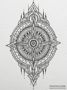 Dagger split by lightning, tattoo sketch desi... - эскиз тату (№1751878703_0, 07.07.2025 08:58) — Tatufoto.com