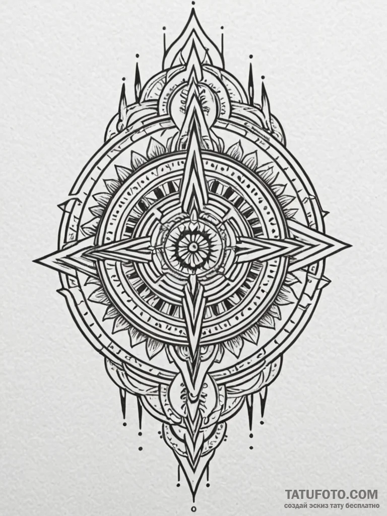Dagger split by lightning, tattoo sketch desi... - эскиз тату (№1751878703_0, 07.07.2025 08:58) — Tatufoto.com