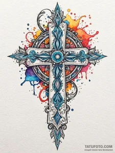 An icelandic magical stave (e.g., р вђњр’в¦gi... - эскиз тату (№1751886324_0, 07.07.2025 11:05) — Tatufoto.com
