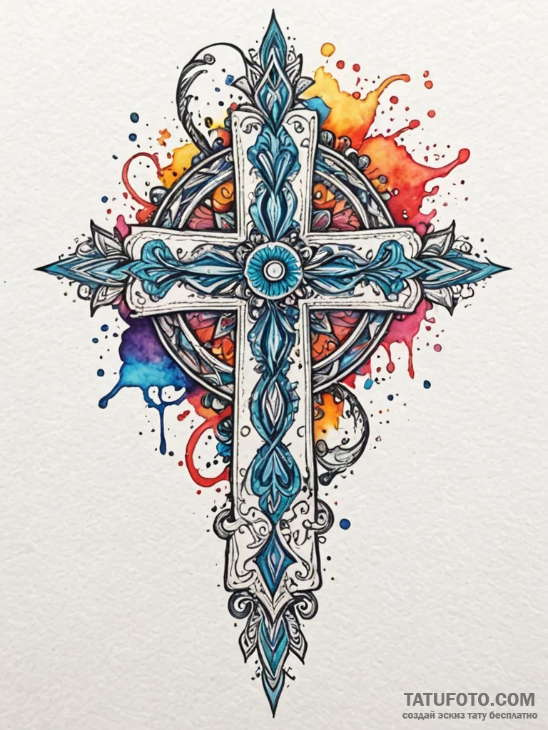 An icelandic magical stave (e.g., р вђњр’в¦gi... - эскиз тату (№1751886324_0, 07.07.2025 11:05) — Tatufoto.com