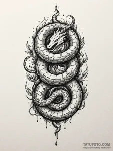 Jр вђњр’в¶rmungandr (world serpent), tattoo s... - эскиз тату (№1751901267_0, 07.07.2025 15:14) — Tatufoto.com