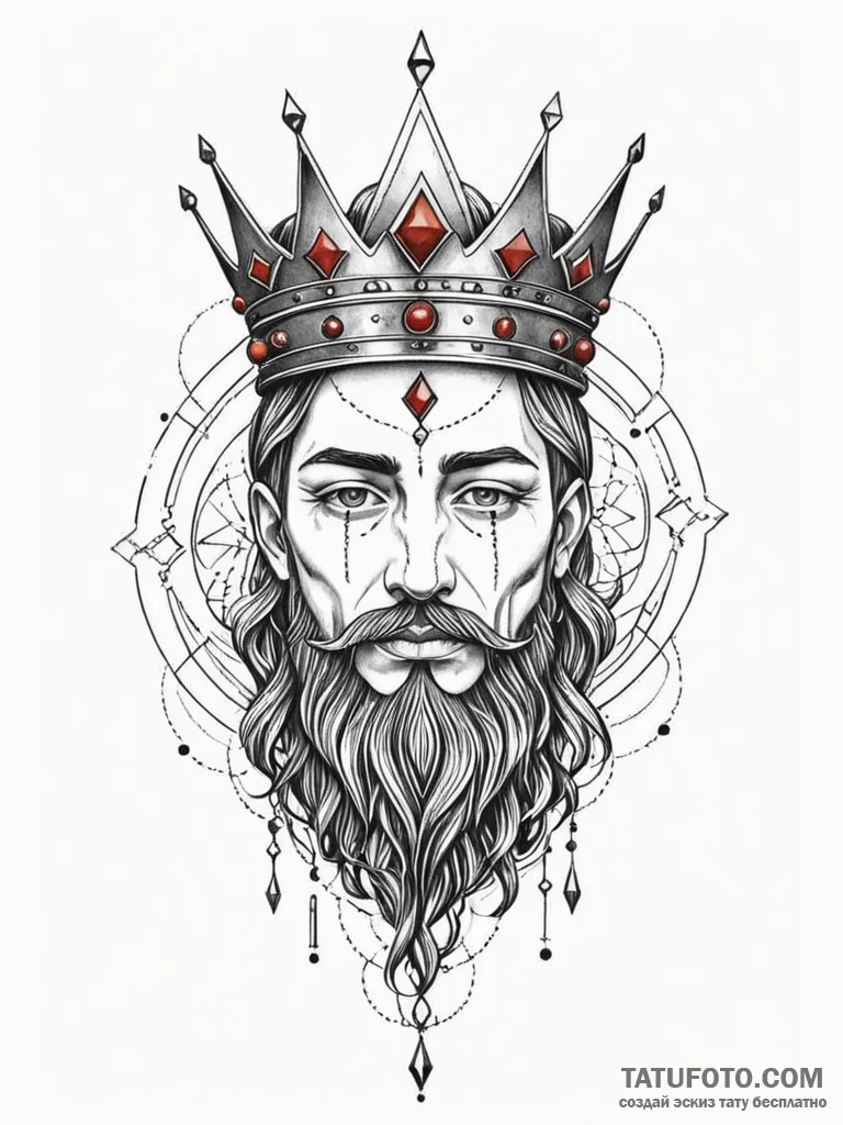Graven blade crowned in roots, artistic tatto… — эскиз тату (№1751907893_0, 07.07.2025 17:04) — Tatufoto.com