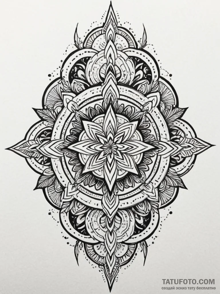 F, ink illustration for tattoo, highly detail… — эскиз тату (№1751910635_0, 07.07.2025 17:50) — Tatufoto.com