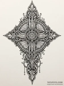 Statue, artistic tattoo sketch, black outline... - эскиз тату (№1751911405_0, 07.07.2025 18:03) — Tatufoto.com