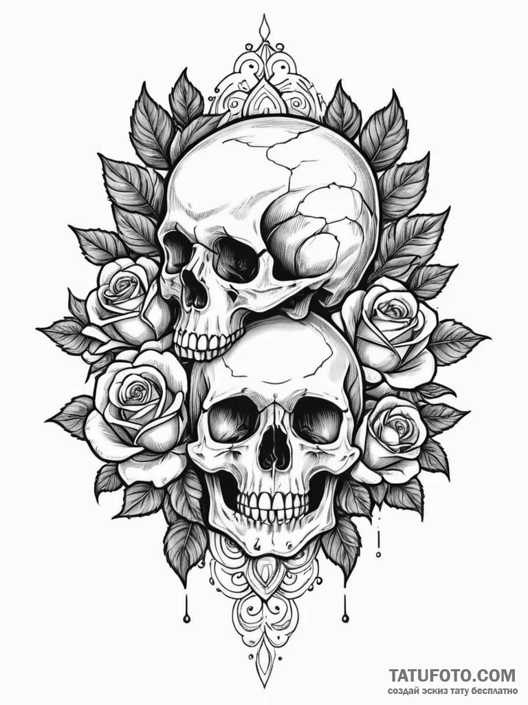 K, tattoo flash sheet design, black outline o… — эскиз тату (№1751912333_0, 07.07.2025 18:18) — Tatufoto.com