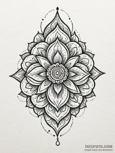 Grindylow, tattoo flash sheet design, minimal... - эскиз тату (№1751914188_0, 07.07.2025 18:49) — Tatufoto.com