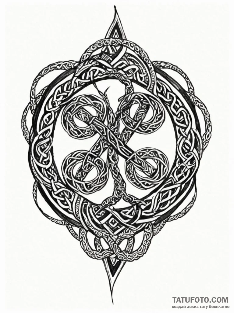 A celtic triskelion (is there, but can be mad... - эскиз тату (№1751920121_0, 07.07.2025 20:28) — Tatufoto.com
