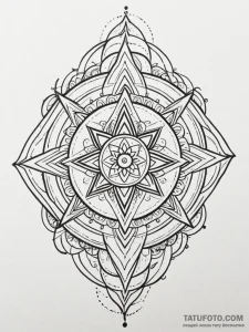 Hollow relic beneath spectral storm, tattoo d... - эскиз тату (№1751933549_0, 08.07.2025 00:12) — Tatufoto.com