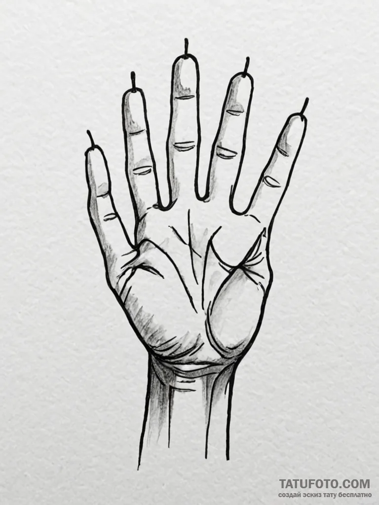 M, artistic tattoo sketch, minimalist tattoo… — эскиз тату (№1751934140_0, 08.07.2025 00:22) — Tatufoto.com