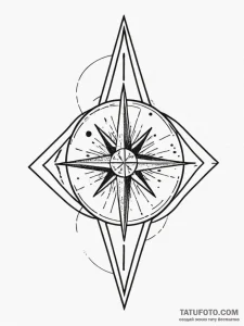 Zenith star at the highest point in the night... - эскиз тату (№1751942787_0, 08.07.2025 02:46) — Tatufoto.com