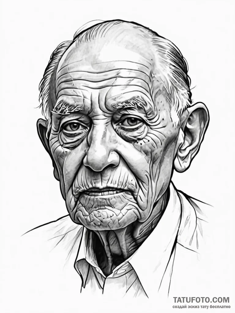 Elder — эскиз тату (№1751943208_0, 08.07.2025 02:53) — Tatufoto.com