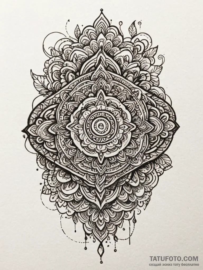 Garter, tattoo drawing outline, on a clean wh... - эскиз тату (№1751945488_0, 08.07.2025 03:31) — Tatufoto.com