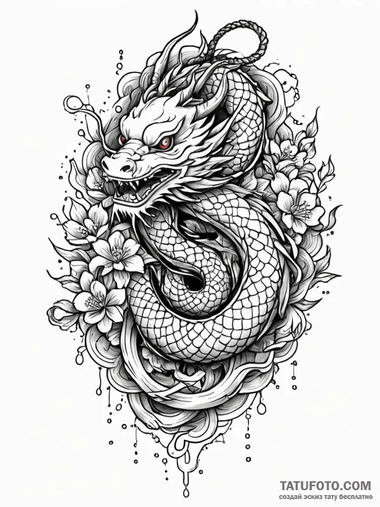 Knot of chains binding relic, tattoo flash sh... - эскиз тату (№1751946158_0, 08.07.2025 03:42) — Tatufoto.com