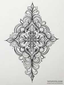 Amazon, tattoo sketch design, on a clean whit... - эскиз тату (№1751949097_0, 08.07.2025 04:31) — Tatufoto.com