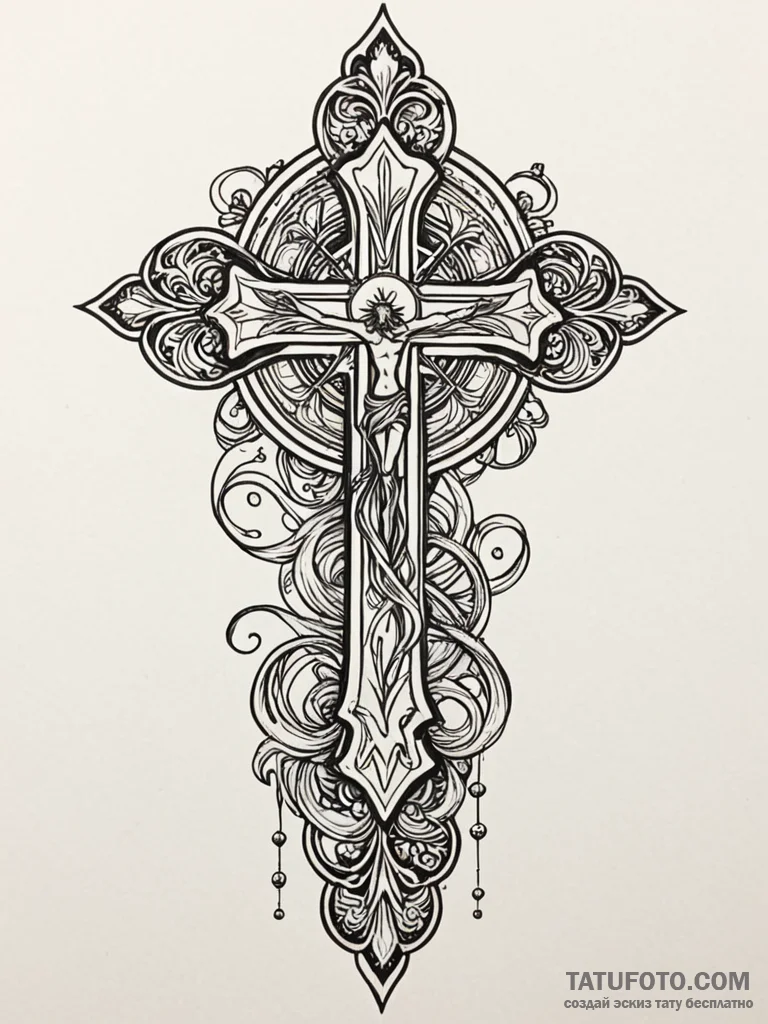 T, tattoo sketch design, black outline only,... - эскиз тату (№1751949770_0, 08.07.2025 04:42) — Tatufoto.com