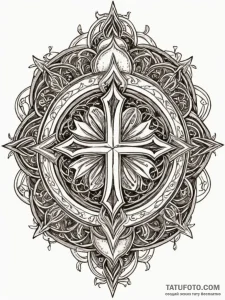 Night sigil crowned with stars, artistic tatt... - эскиз тату (№1751953549_0, 08.07.2025 05:45) — Tatufoto.com