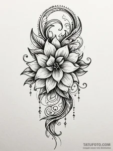 Northern winds tearing veil, tattoo sketch de... - эскиз тату (№1751954469_0, 08.07.2025 06:01) — Tatufoto.com