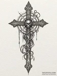 Bone relic glowing in darkness, tattoo drawin... - эскиз тату (№1751955982_0, 08.07.2025 06:26) — Tatufoto.com