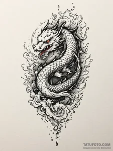 Mage's hand conjuring a miniature storm, tatt... - эскиз тату (№1751957841_0, 08.07.2025 06:57) — Tatufoto.com
