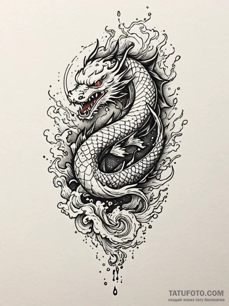 Mage's hand conjuring a miniature storm, tatt... - эскиз тату (№1751957841_0, 08.07.2025 06:57) — Tatufoto.com