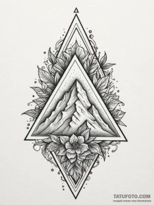 Triangle, impossible penrose style, tattoo li... - эскиз тату (№1751959814_0, 08.07.2025 07:30) — Tatufoto.com