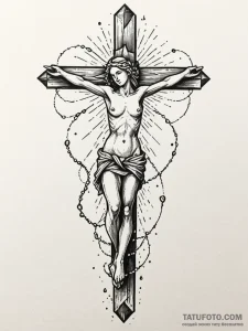 Broken statue with glowing core, tattoo line... - эскиз тату (№1751962596_0, 08.07.2025 08:16) — Tatufoto.com