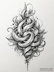 Jade relic sealed in frost, artistic tattoo s... - эскиз тату (№1751962764_0, 08.07.2025 08:19) — Tatufoto.com