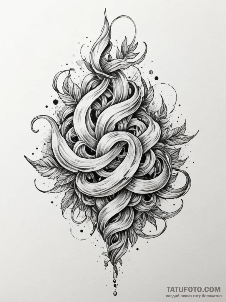 Jade relic sealed in frost, artistic tattoo s... - эскиз тату (№1751962764_0, 08.07.2025 08:19) — Tatufoto.com
