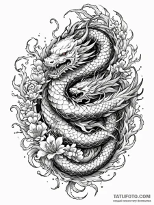 Abyssal tree with writhing branches, tattoo s... - эскиз тату (№1751966045_0, 08.07.2025 09:14) — Tatufoto.com