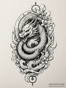 Temple key beneath shattered arch, artistic t... - эскиз тату (№1751967263_0, 08.07.2025 09:34) — Tatufoto.com