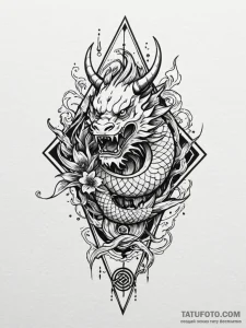 Ivory arrow shattering sigil, tattoo line art... - эскиз тату (№1751969369_0, 08.07.2025 10:09) — Tatufoto.com