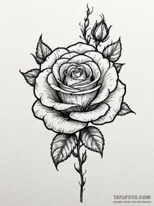 Midas touching a rose, turning it to gold, ta... - эскиз тату (№1751970125_0, 08.07.2025 10:22) — Tatufoto.com