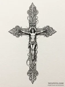 Hero, artistic tattoo sketch, on a clean whit... - эскиз тату (№1751970460_0, 08.07.2025 10:27) — Tatufoto.com