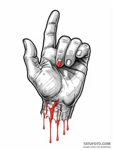 Fist made of cracking earth and stone, concep... - эскиз тату (№1751971216_0, 08.07.2025 10:40) — Tatufoto.com